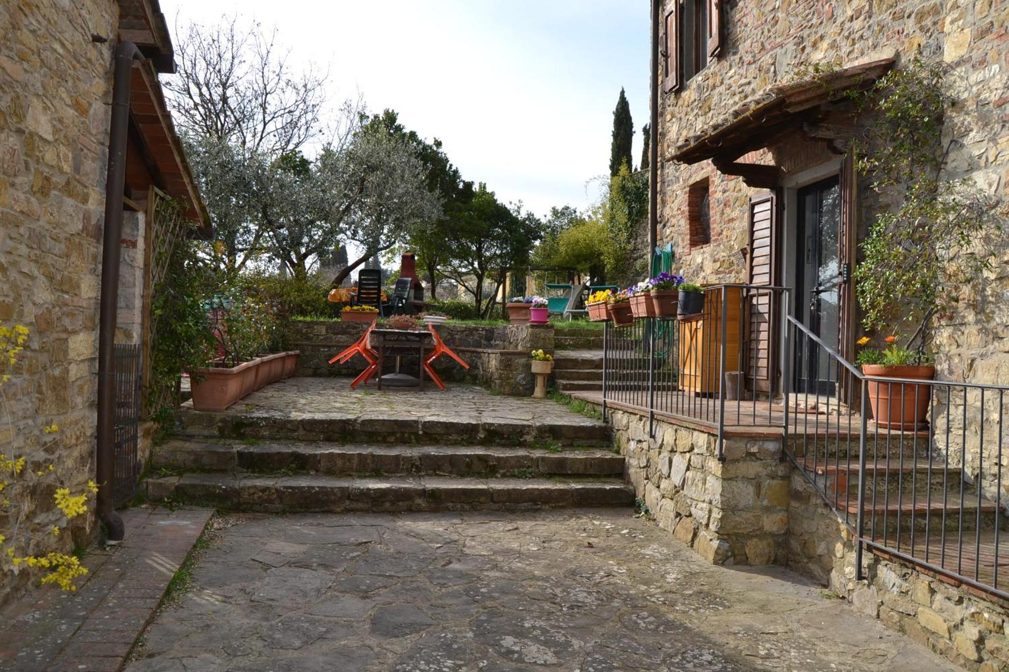Appartamento Agriturismo Podere la Casa Panzano in Chianti Esterno foto