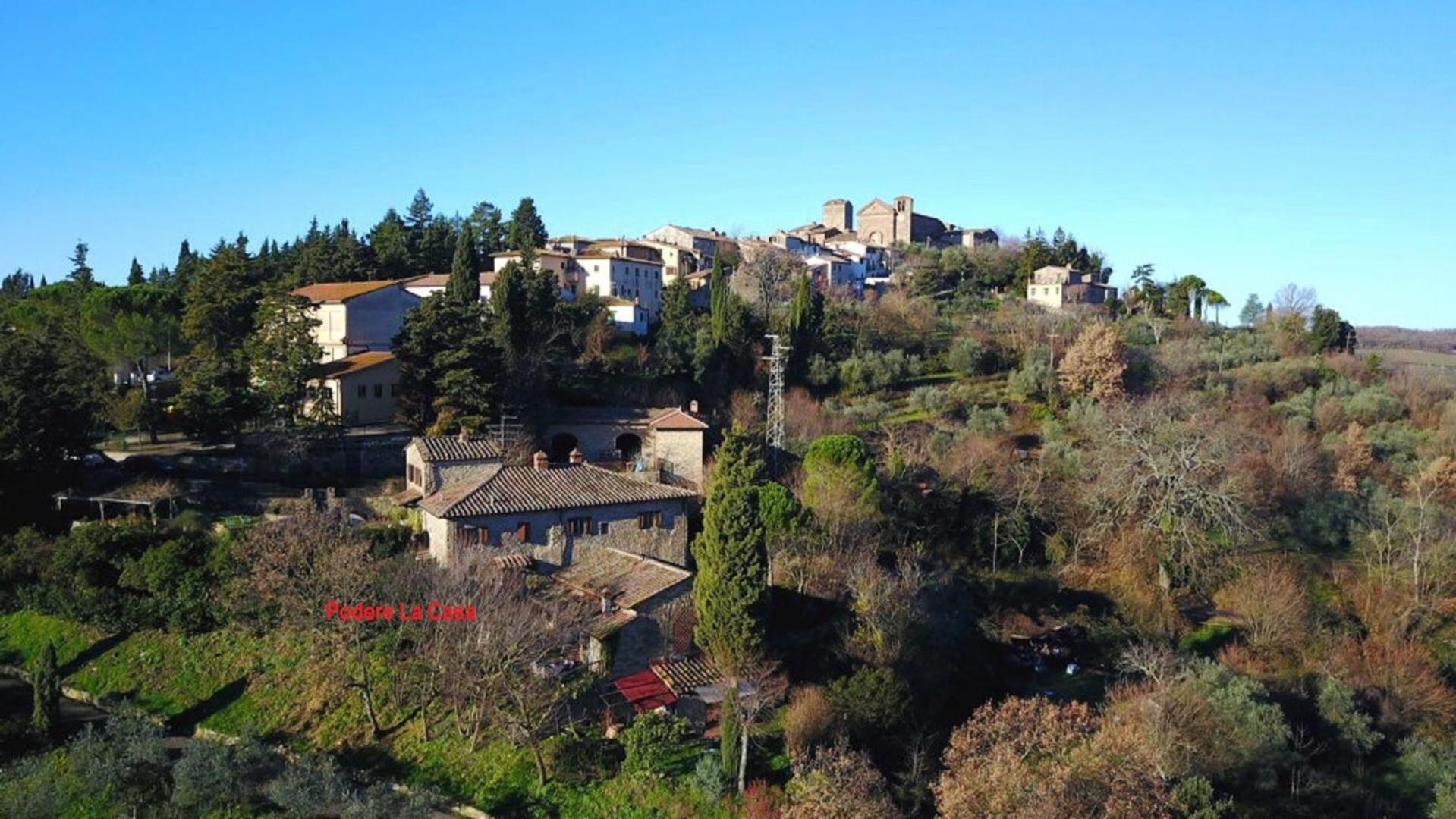 Appartamento Agriturismo Podere la Casa Panzano in Chianti Esterno foto