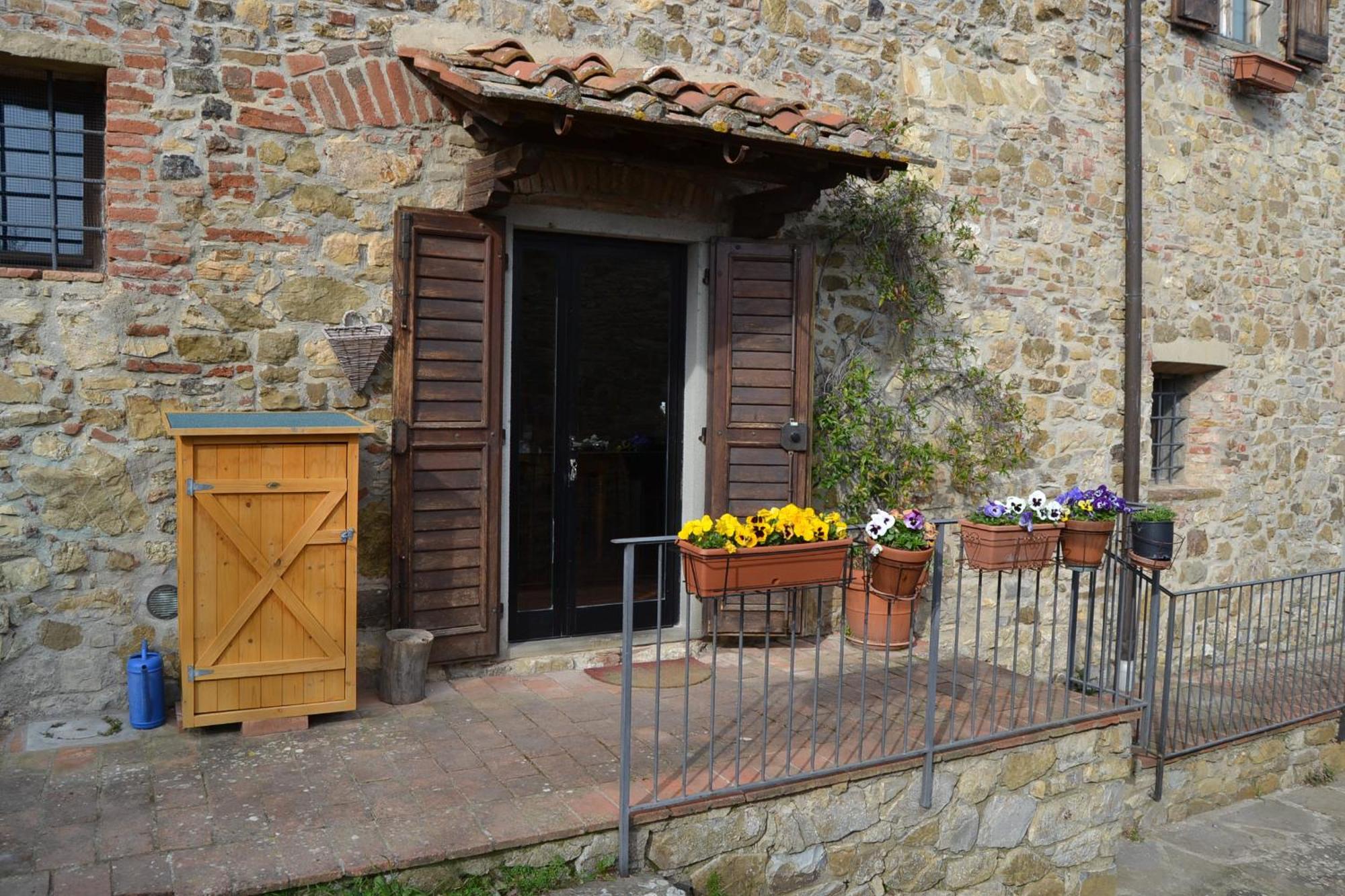 Appartamento Agriturismo Podere la Casa Panzano in Chianti Esterno foto